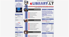 Desktop Screenshot of elibrary.lt